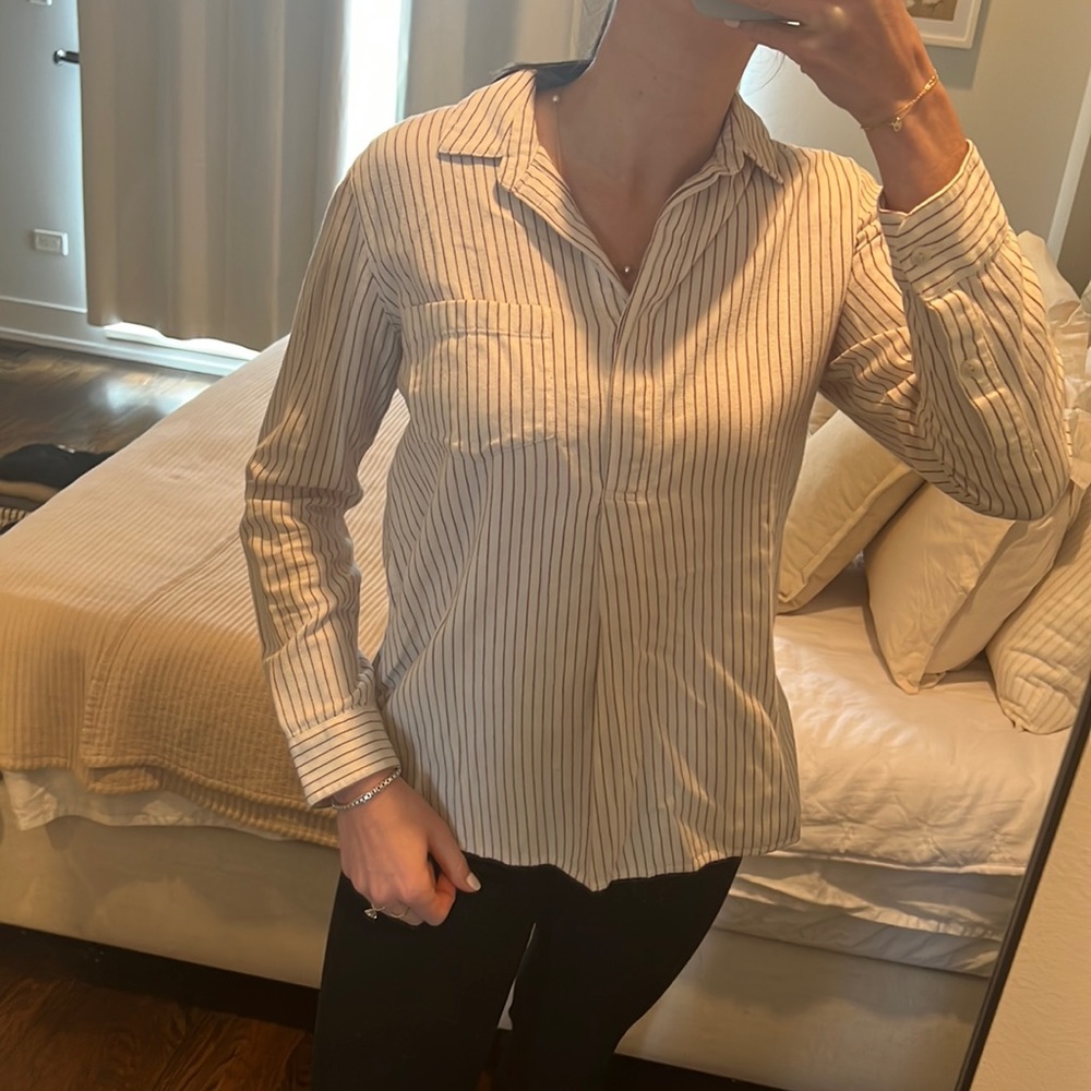 Flannel button down